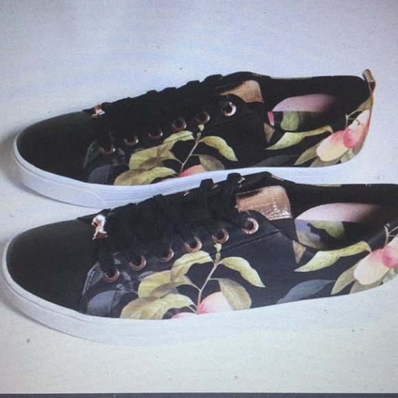 Ted Baker Peach Blossom Ahfira Sneakers 